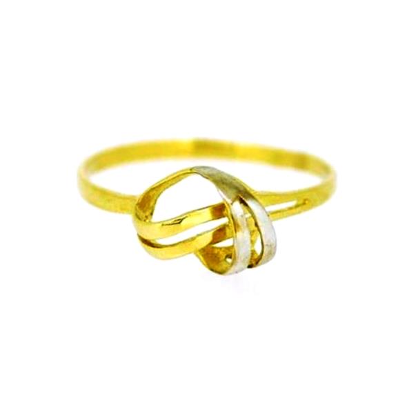 Szíves aranygyűrű - V-Pearl