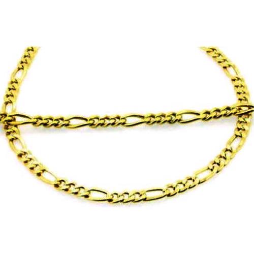 Sárga arany könnyű nyaklánc - V-Pearl