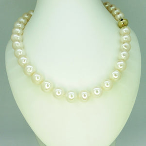 Fehér verlauf nagyszemű gyöngysor - V-Pearl