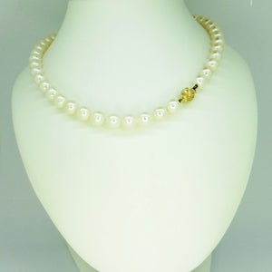 Fehér gyöngysor 40 cm hosszú - V-Pearl